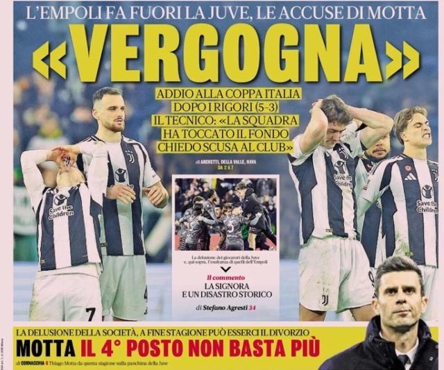 耻辱！灾难！尤文失败赛季盖棺，莫塔去留未有定论